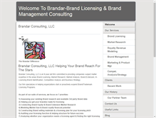 Tablet Screenshot of brandar.com